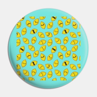 Kawaii Cute Lemon Pattern Pin