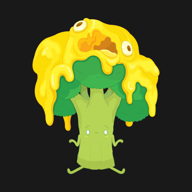 Cheesy Broccoli by Sam Potter Design