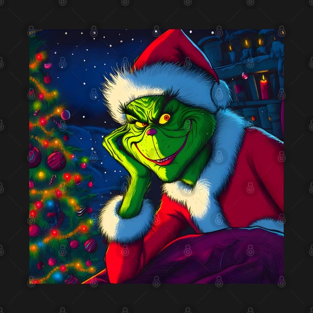 Whimsical Holidays: Grinch-Inspired Artwork and Festive Delights by insaneLEDP