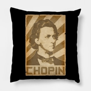 Frederic Chopin Retro Pillow