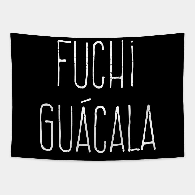 Fuchi - Guacala - Ewww Tapestry by verde