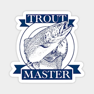 Trout Master Magnet