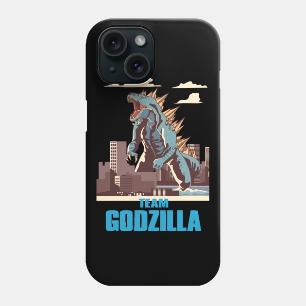 Godzilla vs Kong - Official Team Godzilla Phone Case by Pannolinno