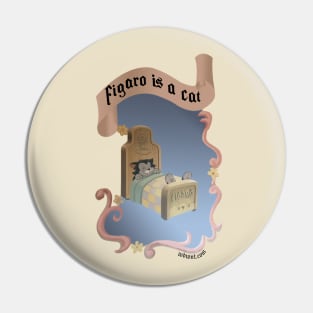 FIGARO IS A CAT - WDWNT Pin