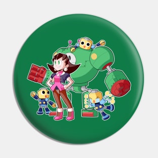 Tron Bonne And Her Bots Pin