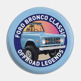 4x4 Offroad Legends: Ford Bronco Classic Pin