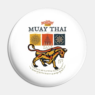 Bull Tattoo Muay Thai Sak Yant Pin