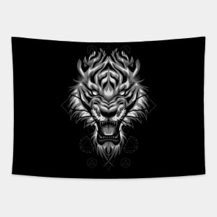 classic tiger head Tapestry