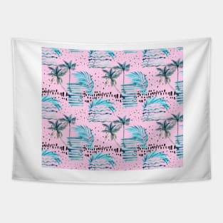 Glam pastel surf Tapestry