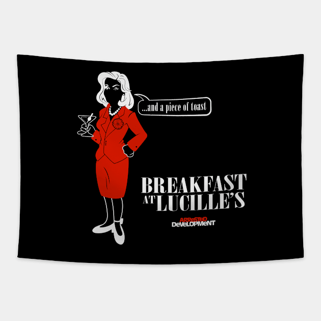 Arrested Development - Breakfast At Lucille's Tapestry by BadCatDesigns