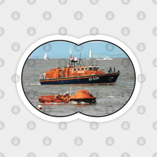 Lifeboat Day Magnet by AJ techDesigns