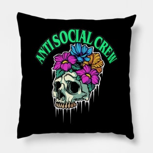 Anti Social Crew Pillow