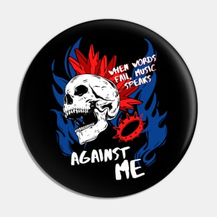 against me ll music speaks Pin