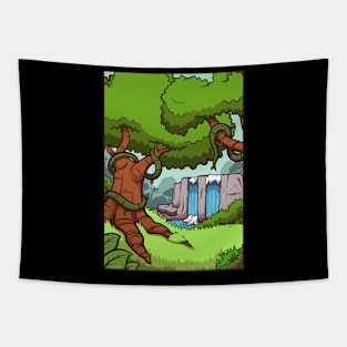 Jungle Background Tapestry