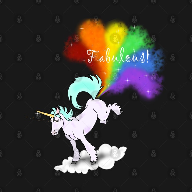 Fabulous unicorn fart by Fickle and Fancy