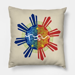 Baybayin word Likha (Creation) Pillow