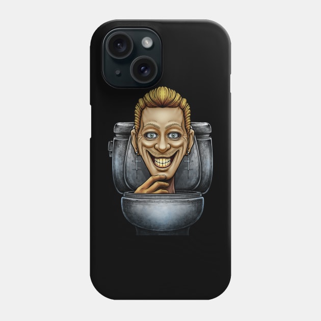 Horror toilet Monster #47 Phone Case by Winya