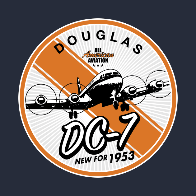 Douglas DC-7 by Tailgunnerstudios