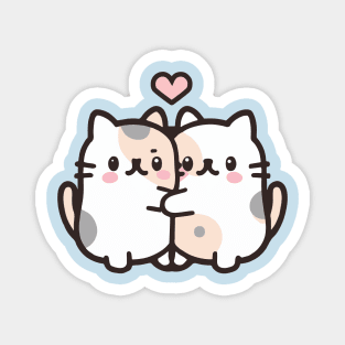 cute cat cartoon Magnet