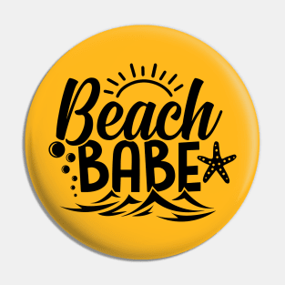 Beach Babe Pin