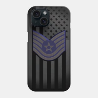 Air Force Chevron & Flag Phone Case