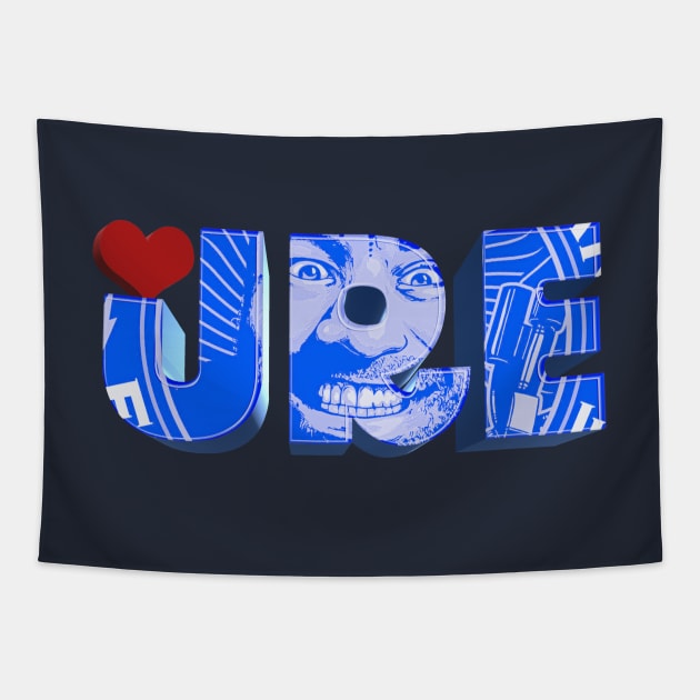 Love JRE - Joe Rogan Experience Fan Design Tapestry by Ina