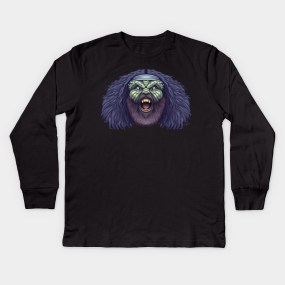Scary Halloween Costume Kids Long Sleeve T Shirts Teepublic