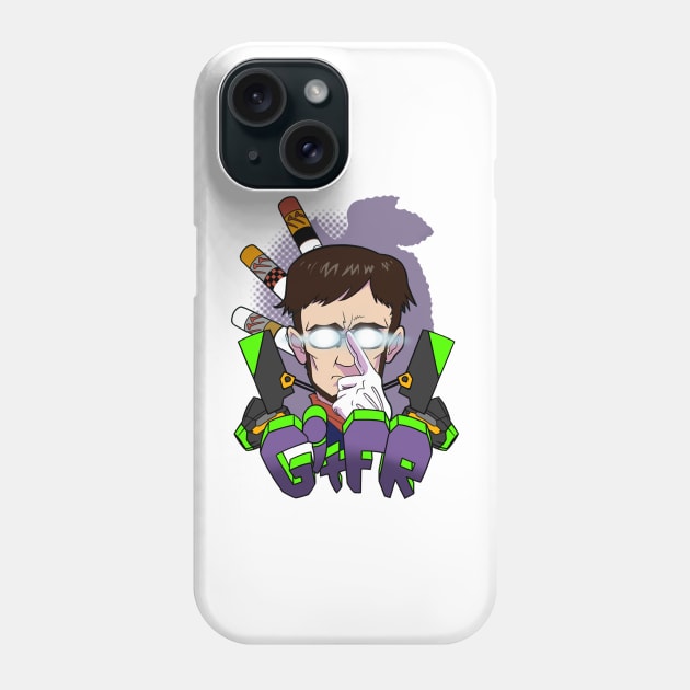 Evangelion Gendo Get in the F’n Robot Phone Case by ArmyOfGoblins