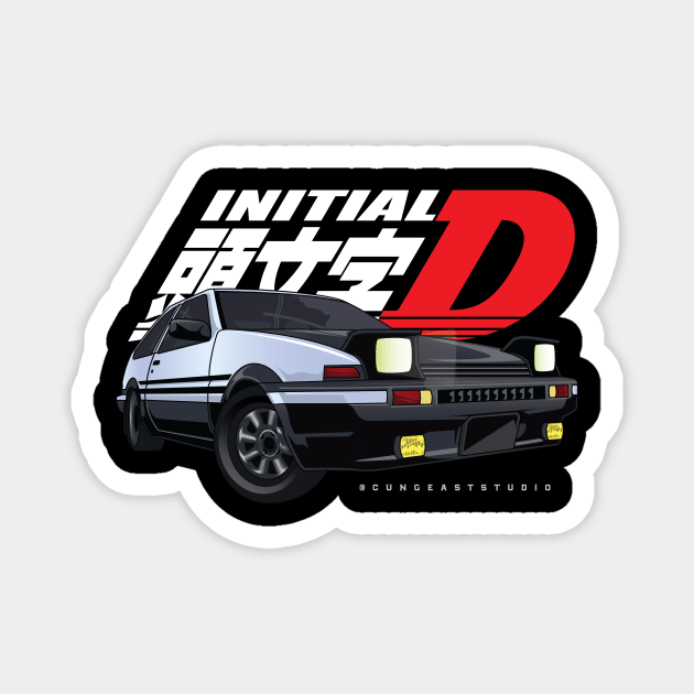 Ae86 Magnet by cungtudaeast