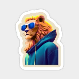 Stoic Lion Magnet