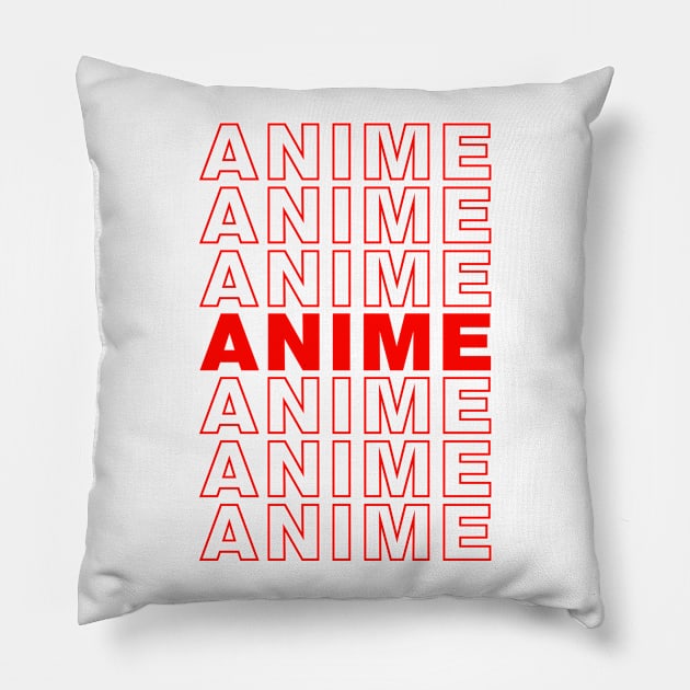 anime Pillow by CreativeShirt