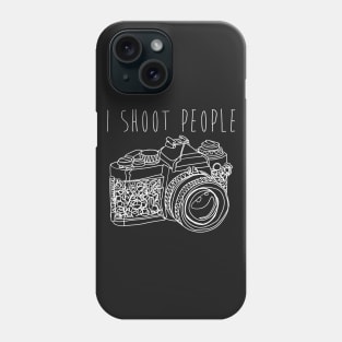 I Shoot People Phone Case