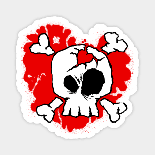 Halloween skull Magnet