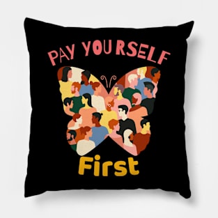 Prosperous butterfly Pillow