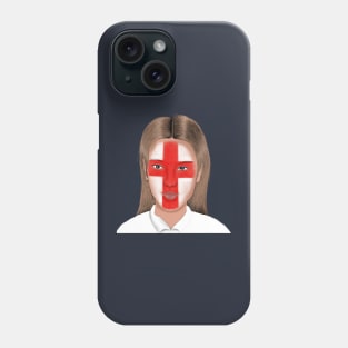 England Flag English Football Fan Phone Case