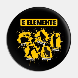 5 Elements Pin