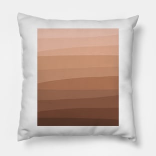Groovy stripes in Earth Tones  Minimalist Abstract lines  Pattern Pillow