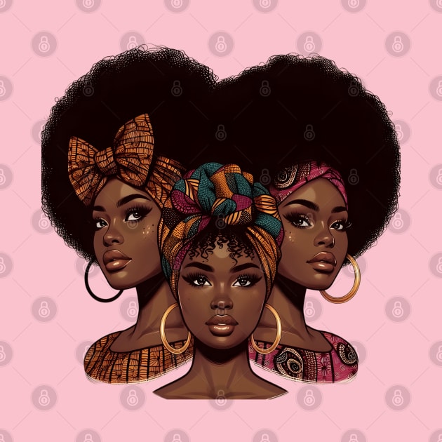 Afro Hair Sistas by Graceful Designs