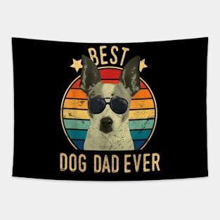 Best Dog Dad Ever Rat Terrier Father'S Day Tapestry