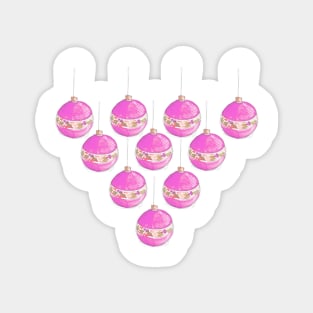 pink bubbles Magnet