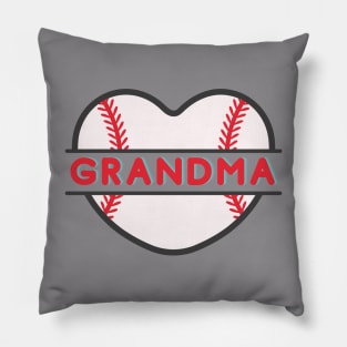 Softball Grandma Pillow