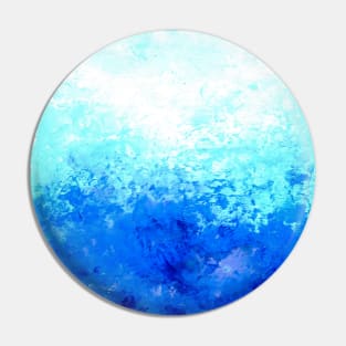 Blue Art Pin