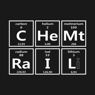 Chemtrails Chemistry Elements T-Shirt