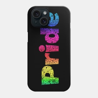 LGBT Pride - floral design Phone Case