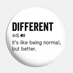 Different Pin