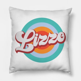 Color Circle With Name Lizzo Pillow