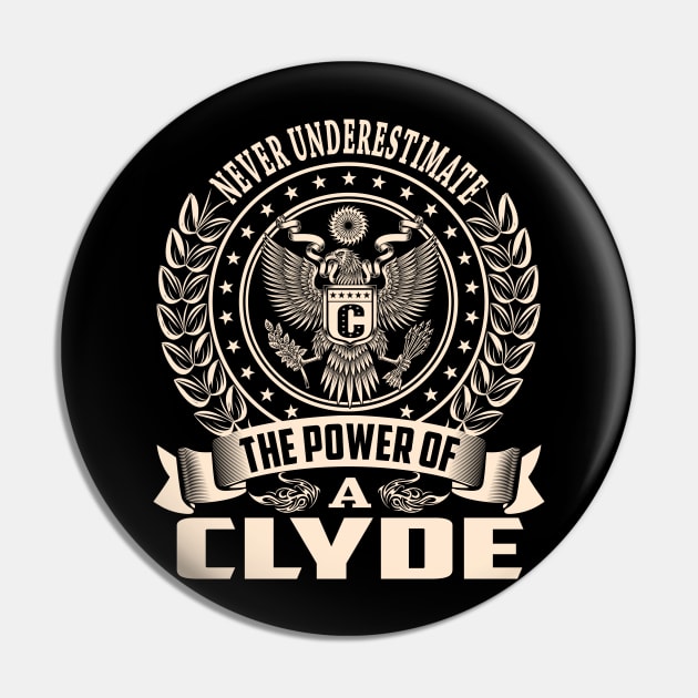 CLYDE Pin by Darlasy