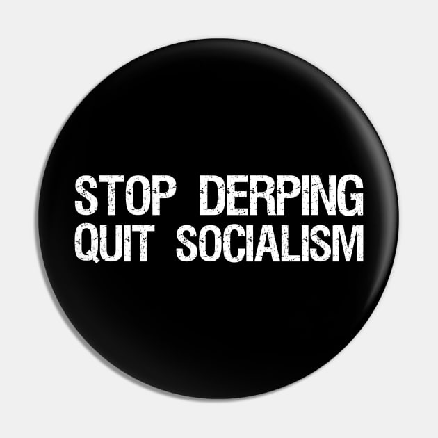 Motivational & Inspiring Anti Socialism Self Improvement Pin by Styr Designs