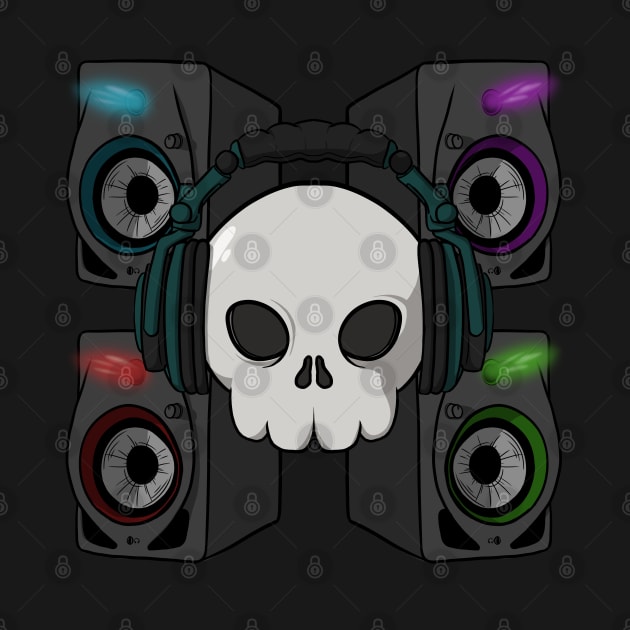 Deejays cre Jolly Roger pirate flag (no caption) by RampArt