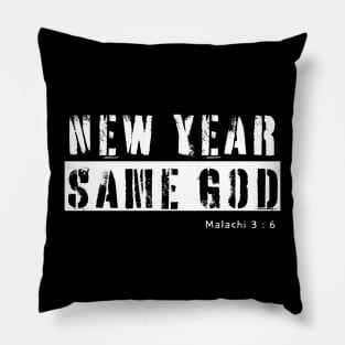 New Year Same God Pillow